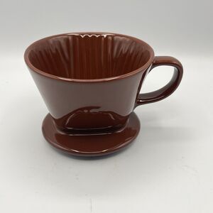DOWAN Pour over Coffee Dripper, Non Electric Pour over Coffee Maker Porcelain